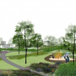 ontwerp park renders groenprojecten riethoven